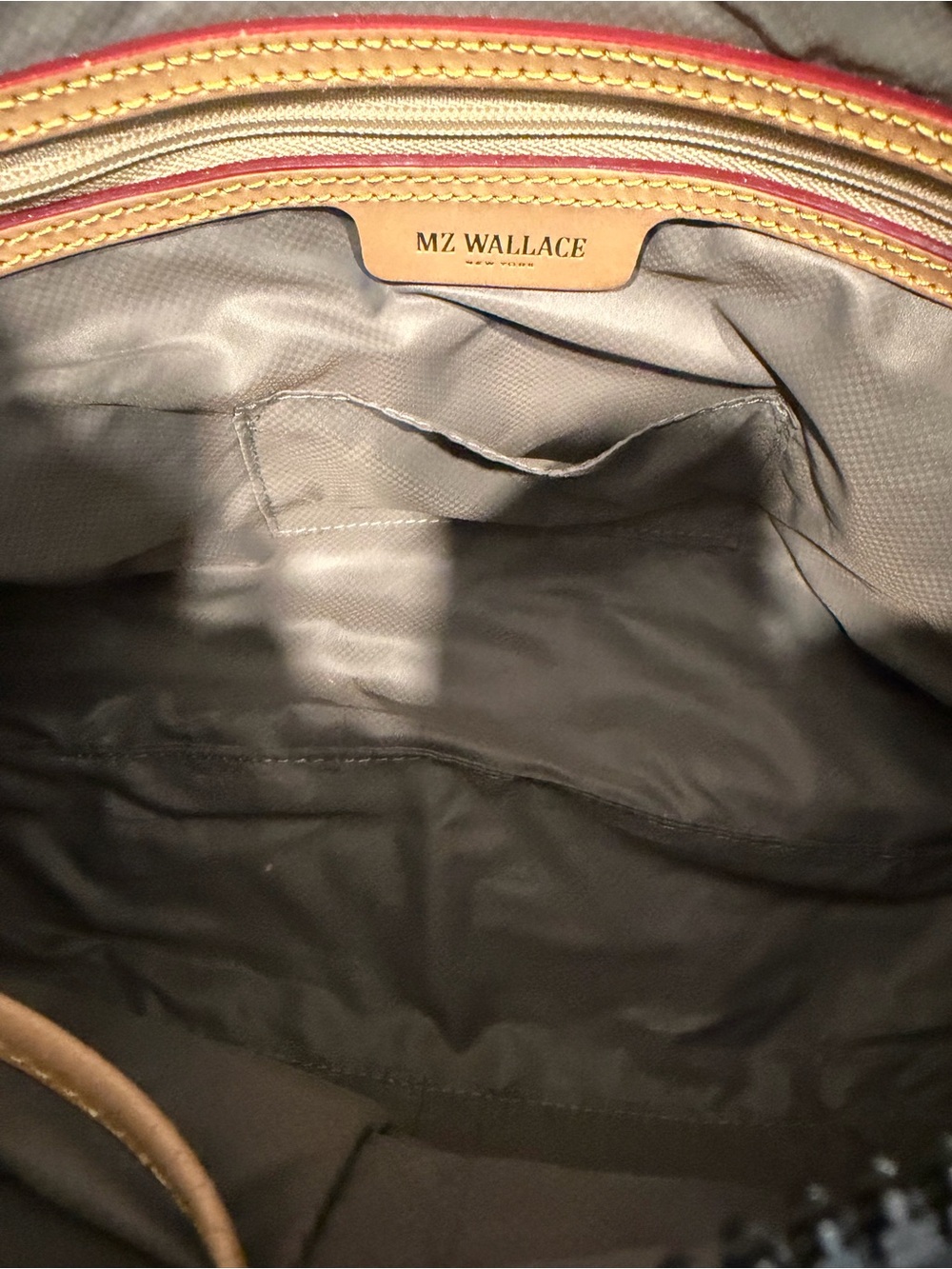 MZ Wallace Black Woven Shoulder Bag - Picture 7 of 11